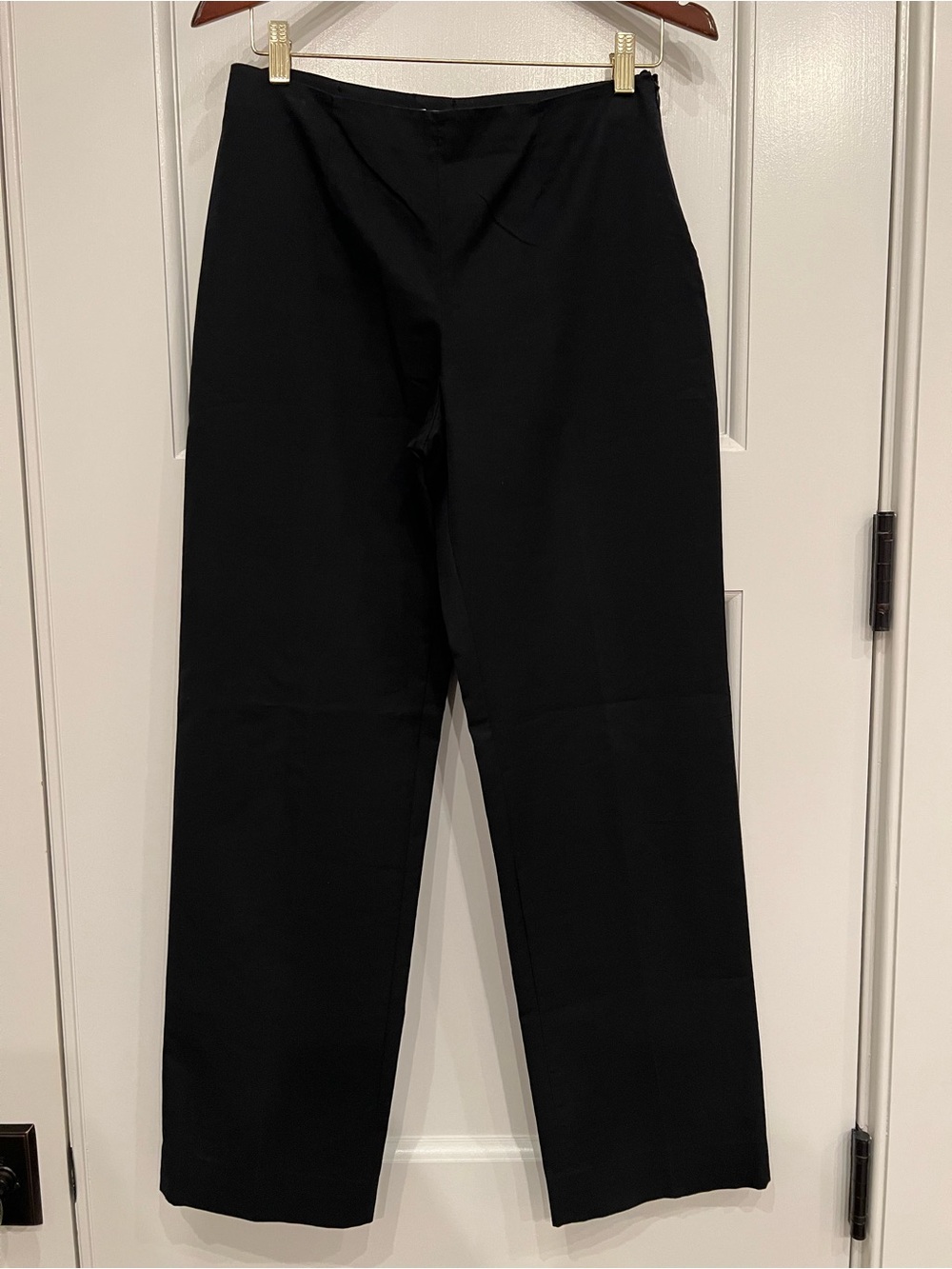 Emporio Armani Black Wide-Leg Women's Trousers